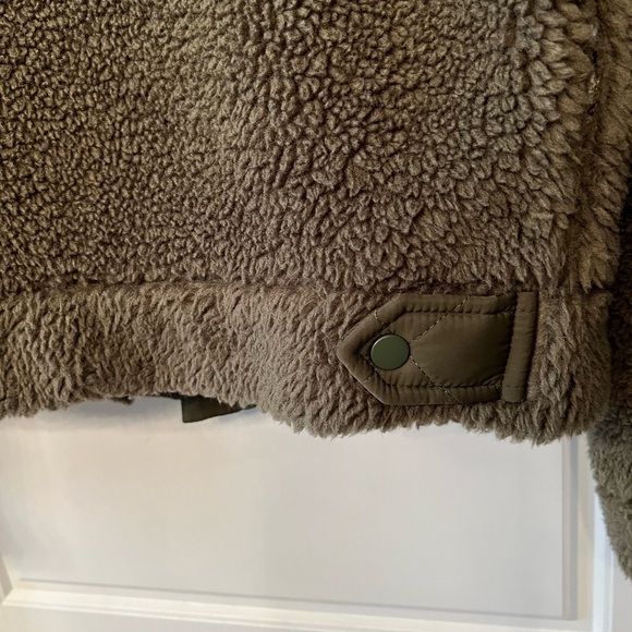 NWT Rails Womens Peyton Quilted Mixed Media Teddy Coat Jacket - Picture 10 of 11